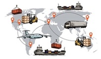 Różne rodzaje transportu w transporcie multimodalnym